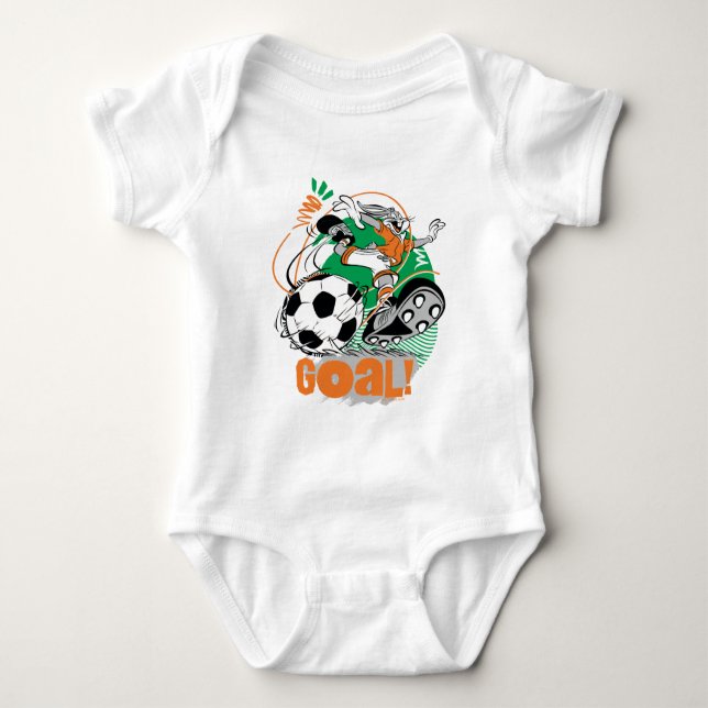 KRYP BUNNY™ Kicking Soccer - mål T Shirt (Framsida)