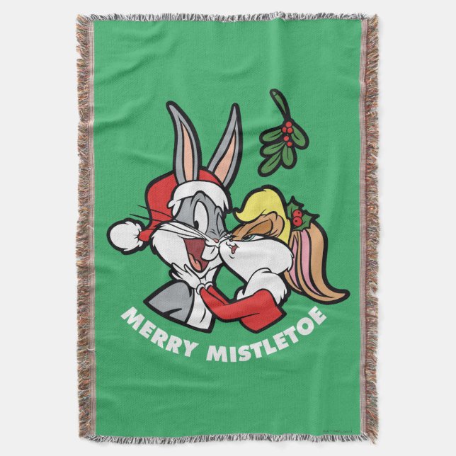 KRYP BUNNY™ & Lola "Merry Mistletoe" Filt (Framsidan Vertikal)