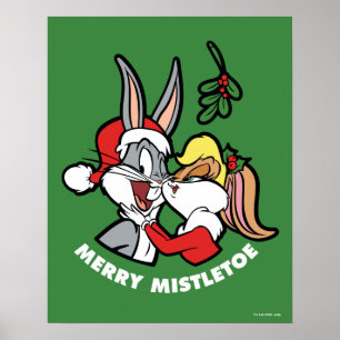 KRYP BUNNY™ & Lola "Merry Mistletoe" Poster