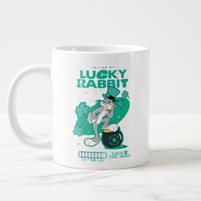 KRYP BUNNY™ Lucky Rabbit Jumbo Mugg (Vänster)