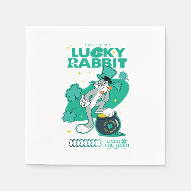KRYP BUNNY™ Lucky Rabbit Pappersservett (Framsidan)