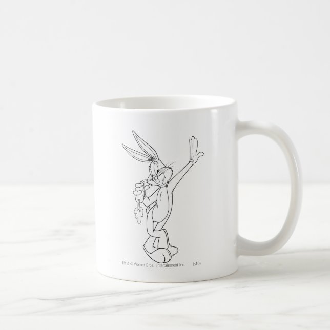 KRYP BUNNY™ Matningsmorot Kaffemugg (Höger)