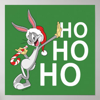 KRYP BUNNY™ med Candy cane Poster