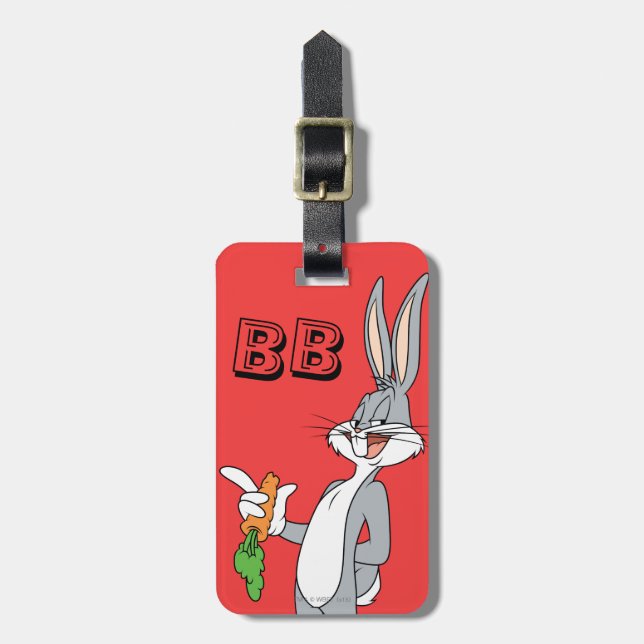 KRYP BUNNY™ med morot Bagagebricka (Vertikal Framsida)