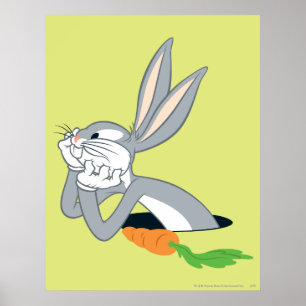 KRYP BUNNY™ med morot Poster