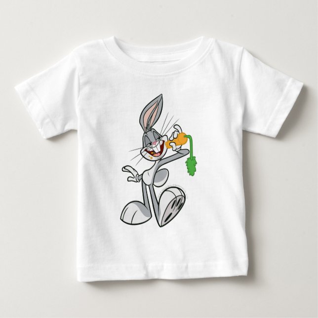 KRYP BUNNY™ med morot Tee Shirt (Framsida)