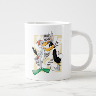 KRYP BUNNY™ och DAFFY ANKA™ Redo för jaktsäsongen Jumbo Mugg