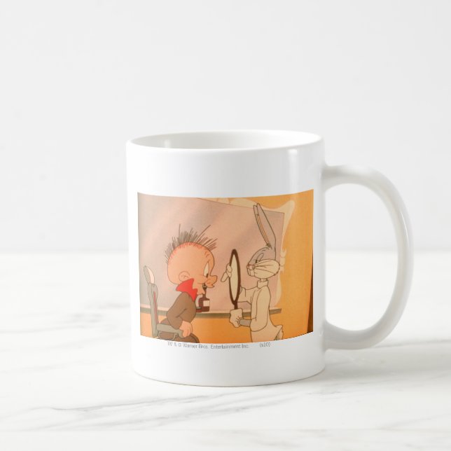 KRYP BUNNY™ och ELMER FUDD™ 2 Kaffemugg (Höger)