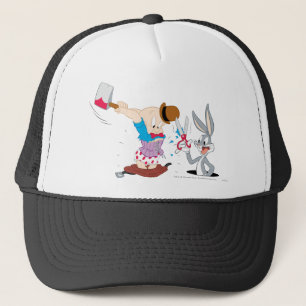 KRYP BUNNY™ och ELMER FUDD™ Truckerkeps