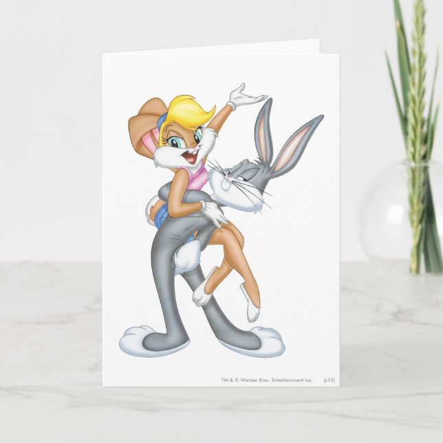KRYP BUNNY™ och Lola Bunny 2 Kort (Framsida)