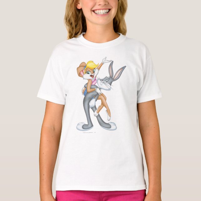 KRYP BUNNY™ och Lola Bunny 2 Tee Shirt (Framsida)