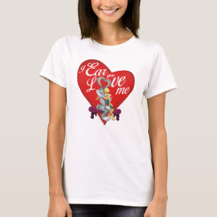 KRYP BUNNY™ och Lola Bunny - jag hör dig Kärle T Shirt