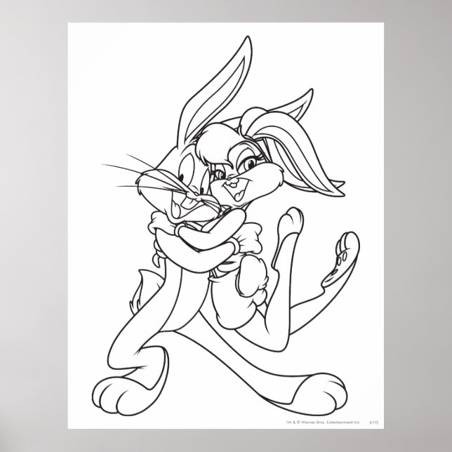KRYP BUNNY™ och Lola Bunny Poster (Framsidan)
