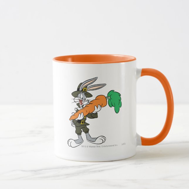 KRYP BUNNY™ Pilgrim Thanksgiving Carrot Mugg (Höger)
