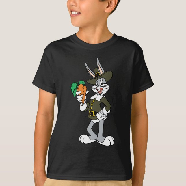 KRYP BUNNY™ Pilgrim Thanksgiving Tröja (Framsida)