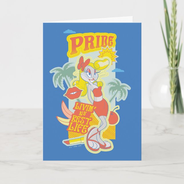 KRYP BUNNY™ Pride - Livin mitt bästa liv Kort (Framsida)