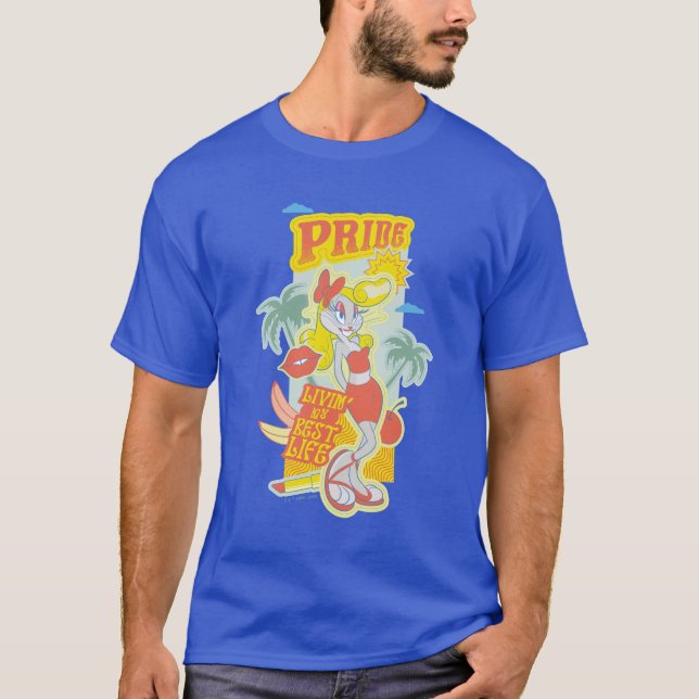 KRYP BUNNY™ Pride - Livin mitt bästa liv T Shirt (Framsida)