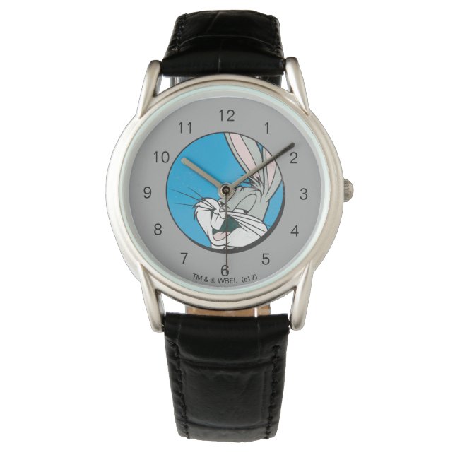 KRYP BUNNY™ Retro Blue Patch Armbandsur (Framsida)