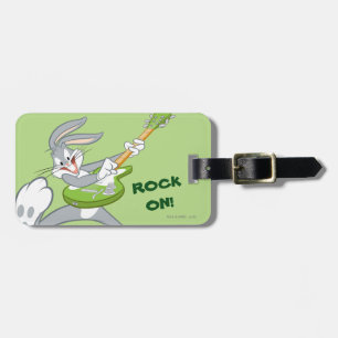 KRYP BUNNY™ Rocking on Guitar Bagagebricka