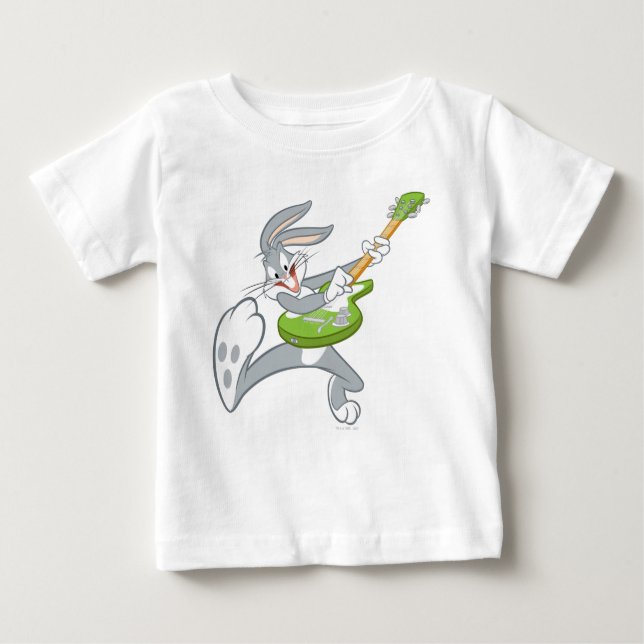 KRYP BUNNY™ Rocking on Guitar Tee (Framsida)