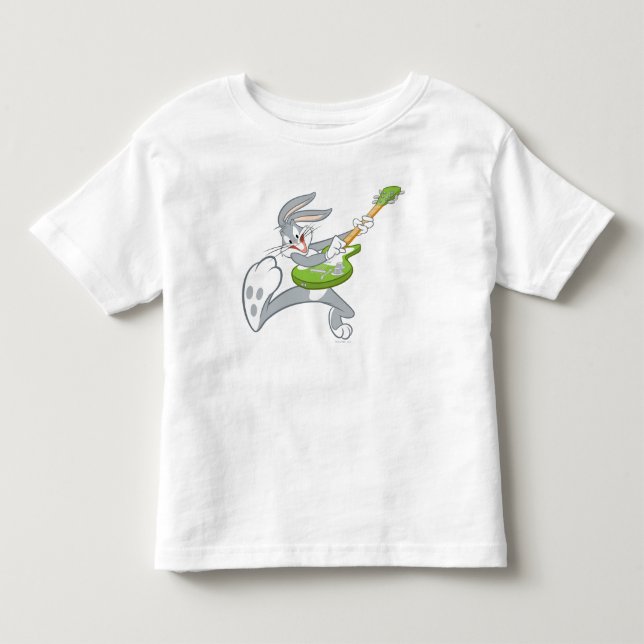 KRYP BUNNY™ Rocking on Guitar Tröja (Framsida)