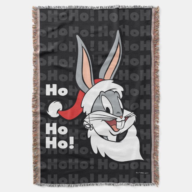KRYP BUNNY™ Santa "Ho Ho Ho!" Filt (Framsidan Vertikal)