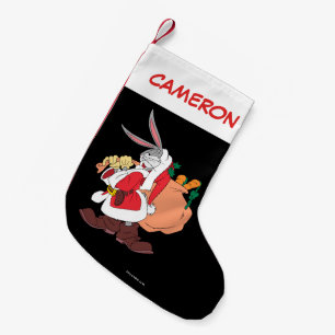 KRYP BUNNY™ Santa "My Side Hustle" Liten Julstrumpa