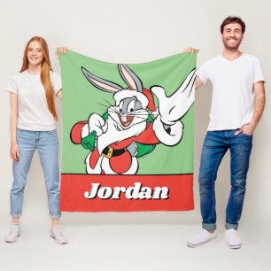 KRYP BUNNY™ Santa Wave Fleecefilt