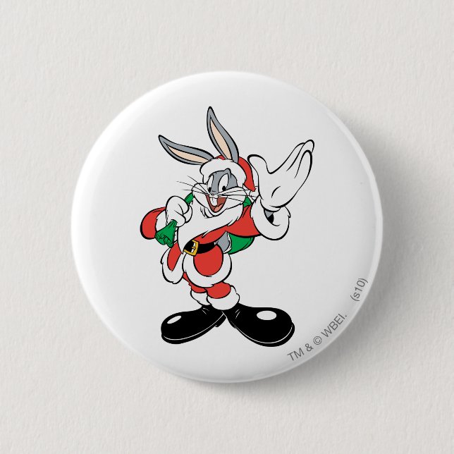 KRYP BUNNY™ Santa Wave Knapp (Framsida)
