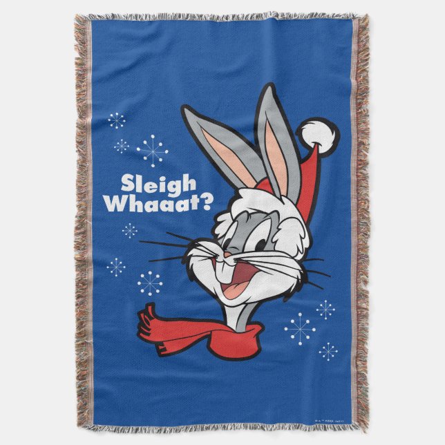 KRYP BUNNY™ "Sleigh Whaat?" Filt (Framsidan Vertikal)