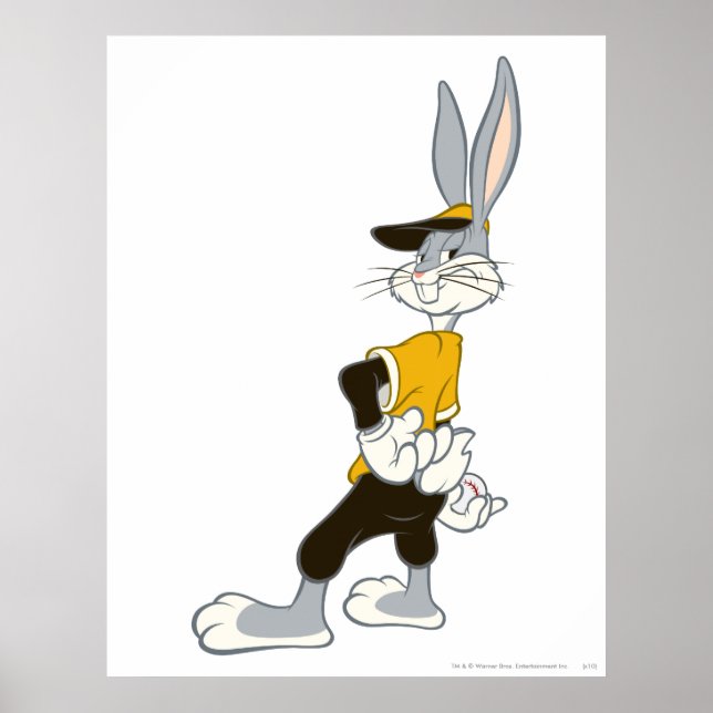 KRYP BUNNY™ Sly Pitcher Poster (Framsidan)