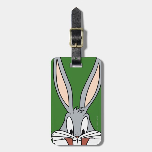 KRYP BUNNY™ Smildrande Ansikte Bagagebricka (Vertikal Framsida)