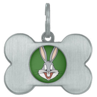 KRYP BUNNY™ Smildrande Ansikte Namnbricka Husdjur