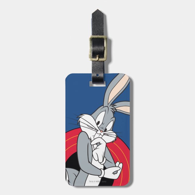 KRYP BUNNY™ through LOONEY TUNES™ Ringar Bagagebricka (Vertikal Framsida)