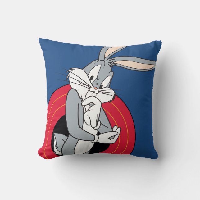 KRYP BUNNY™ through LOONEY TUNES™ Ringar Kudde (Framsida)
