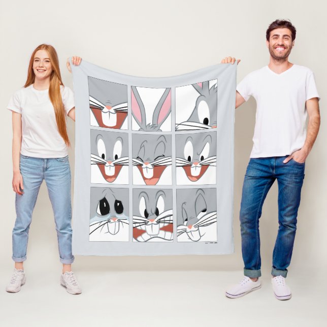 KRYP BUNNY™-uttrycksblock Fleecefilt (På plats)