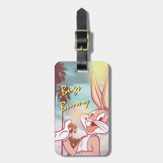 KRYP BUNNY™ Vacation Photo Bagagebricka (Vertikal Framsida)