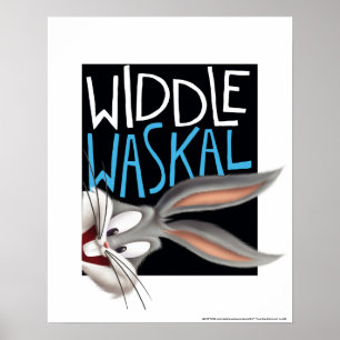 KRYP BUNNY™- Widdle Waskal Poster