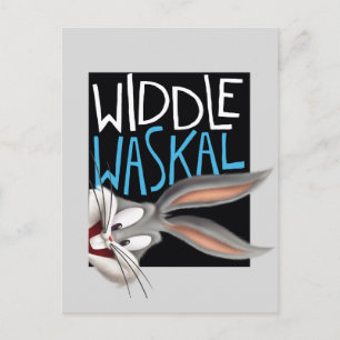 KRYP BUNNY™- Widdle Waskal Vykort