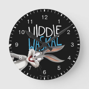 KRYP BUNNY™- Widdle Waskel Rund Klocka