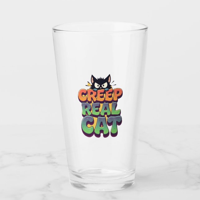 Kryp Det Verkliga Katt Glaskopp (Framsida)