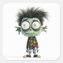 Kryp-Eyed Benny - Quirky Zombie Kid