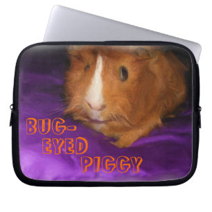 KRYP-EYED PIGGY Guinea Laptop sleeve