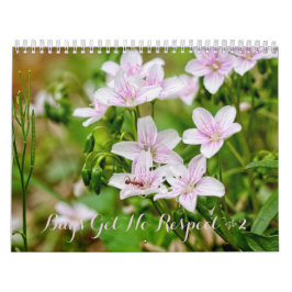 Kryp får ingen respekt #2-kalender kalender