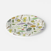 Kryp födelsedag Tallrikar Personlig