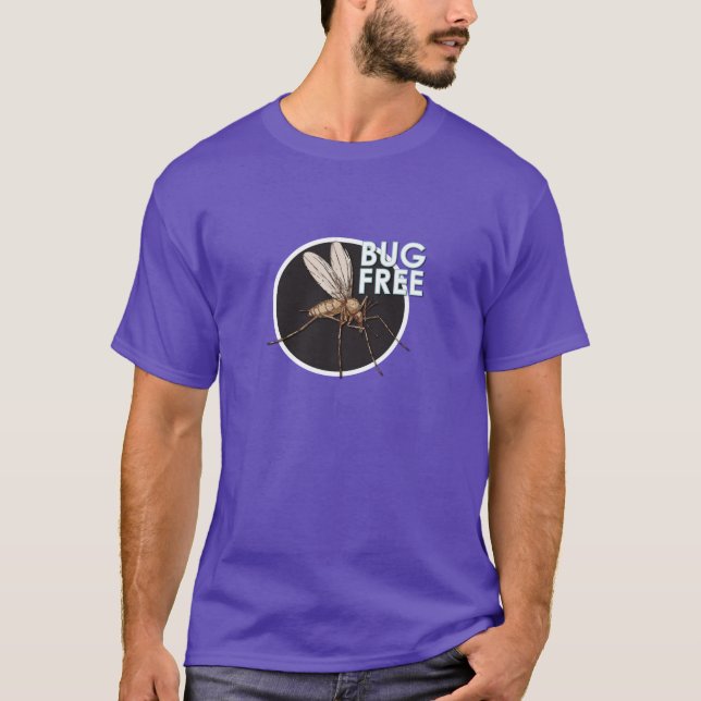 Kryp Free - Manar Basic Mörk T-Shirt (Framsida)