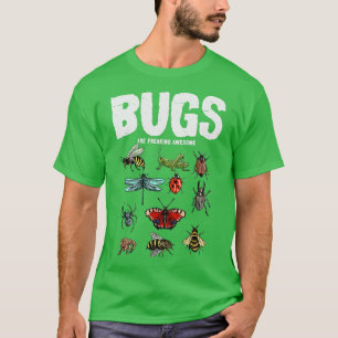 Kryp håller på att frysa Fantastisk Insektra Kryp  T Shirt