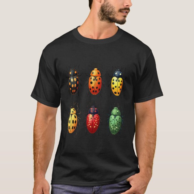 Kryp Insekt Zoology Älskare Entomologists T Shirt (Framsida)