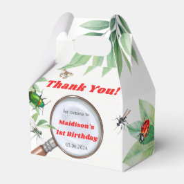 Kryp & Insekter Vintage Boy Födelsedagsfest Presentaskar