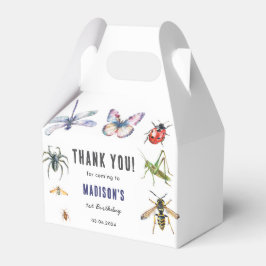 Kryp & Insekter Vintage Boy Födelsedagsfest Presentaskar